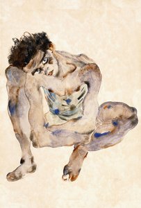Agachamento de Egon Schiele