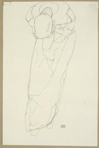 O Monge, 1914 de Egon Schiele