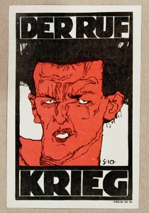 Capa (utilizando um autorretrato de ... de Egon Schiele