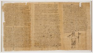 Coleção de feitiços mágicos (Papiro 122 (1r)), século V (papiro)