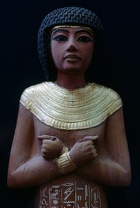 Estatueta funerária (Ushabti) de Egyptian 18th Dynasty
