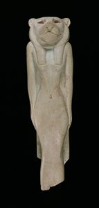 Deusa Sakhmet (faiança)