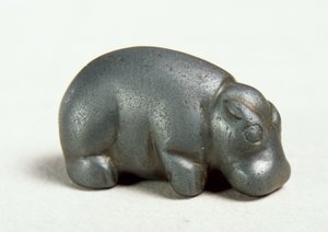 Hipopótamo, Novo Reino (hematita)