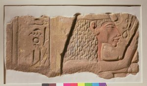Socorro de Nefertiti, de Karnak, New Kingdom (arenito)
