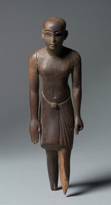 Estatueta de um homem, c.1391-1353 aC de Egyptian 18th Dynasty