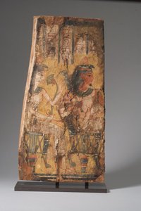 Painel de Sarcófago, Terceiro Período Intermediário (madeira pintada) (ver também 234374)