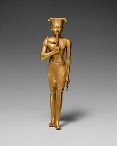 Estatueta de Amun (ouro) de Egyptian 22nd Dynasty
