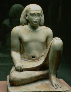 Figura Agachada de Bes (calcário)