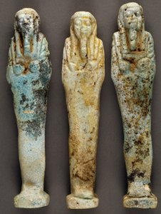 Ushabti (pequenas estátuas), Tumba de Ba Disit, Tumba de Governador, Sheik Souby, Bahariya Oasis, Gizé, Egito. Civilização Egípcia, 26ª Dinastia (663-525 a.C.).