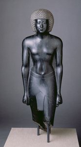 A estátua de Dattari, período tardio (diorito)