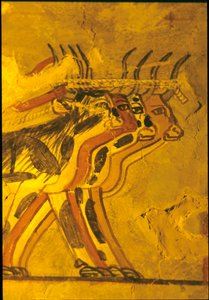 Egito antigo, Pintura mural, Túmulo de Sennufer, Túmulo dos Nobres, Tebas de Egyptian Egyptian