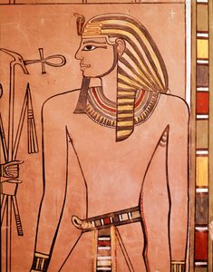Rei Amenhotep II (Amenófis II) (fresco de Egyptian Egyptian