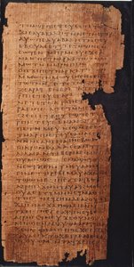 Página do Evangelho de São João de Egyptian School