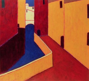 Fondamenta dei Sartori, Veneza, 1999 (acrílico sobre papel)