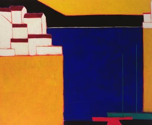 Mileai, Pelion, Grécia, 1998 (acrílico sobre papel)