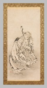 Dois Sennin de Eitoku Kano