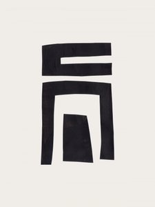 Formas Negras Abstratas de Ejaaz Haniff