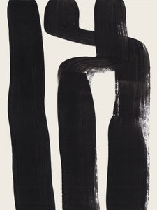 Gestos Abstratos em Preto de Ejaaz Haniff
