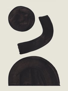 Formas abstratas pretas de Ejaaz Haniff