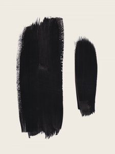 Traços pretos abstratos de Ejaaz Haniff