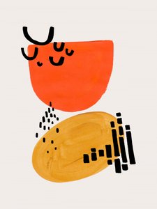 Formas abstratas modernas e arrojadas de Ejaaz Haniff