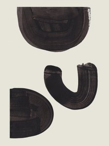 Curvas abstratas escuras de Ejaaz Haniff