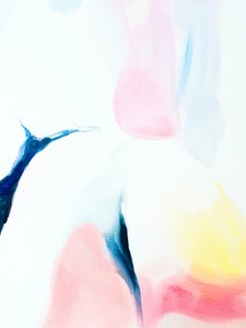 Pastel Fluido Abstrato de Ejaaz Haniff