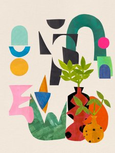 Natureza morta abstrata e divertida de Ejaaz Haniff
