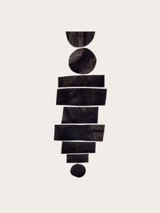 Formas abstratas sobrepostas de Ejaaz Haniff