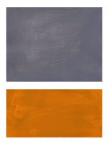 Cinza-laranja texturado de Ejaaz Haniff