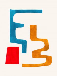 Formas abstratas vibrantes de Ejaaz Haniff