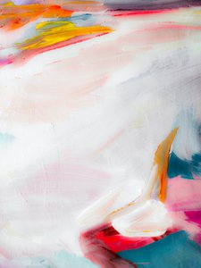 Pinceladas abstratas vibrantes de Ejaaz Haniff