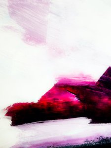 Pinceladas abstratas vibrantes de Ejaaz Haniff