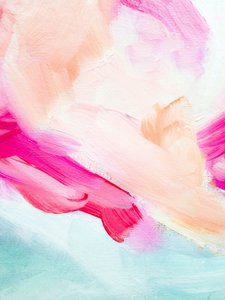 Pinceladas abstratas vibrantes de Ejaaz Haniff