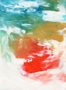 Fluxo de cores vibrantes