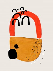 Formas abstratas quentes de Ejaaz Haniff