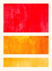 Blocos de cores quentes de Ejaaz Haniff