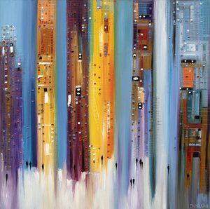 Passeio pela Cidade Colorida de Ekaterina Ermilkina