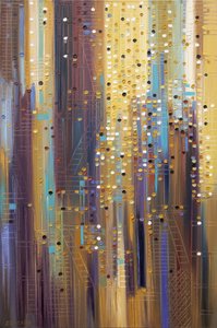 Luzes vibrantes da cidade