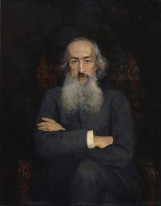 Retrato do historiador Konstantin Nikolayevich Bestuzhev-Ryumin 1829-1897, 1889