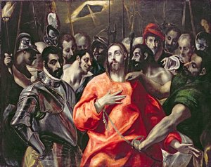 O desnudamento de Cristo (óleo sobre tela)