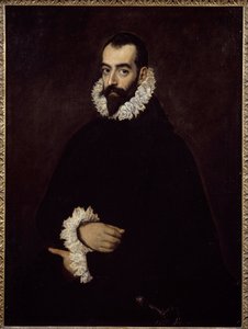 Retrato presumido do Duque de Benavente Pintura de Domenikos Theotokopoulos dit El Greco (1541-1614) de El Greco