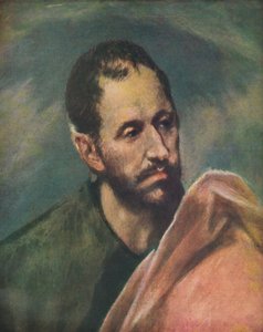 Como apóstolo Jacobus Menor, São Tiago, o Jovem, c1600, 1938 de El Greco