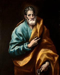 Espanhol: San Pedro Apóstol Apóstolo São Pedro de El Greco