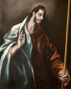 Spanish: Santo Tomás Apóstol Apostle St Thomas de El Greco
