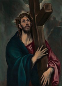 Cristo carregando a cruz, ca. 1577-87. de El Greco