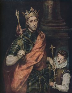 São Luís, São Luís, c1585-1590, 1938 de El Greco