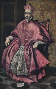 Don Fernando Nino De Guevara, Retrato do Cardeal Nino de Guevara, 1598, 1938 de El Greco