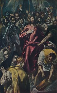 Espolio Entkleidung Christi., Despir-se de Cristo, c1577-1579, 1938 de El Greco