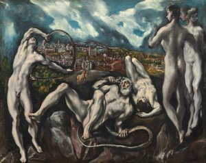 Laocoonte, c. 16101614. de El Greco